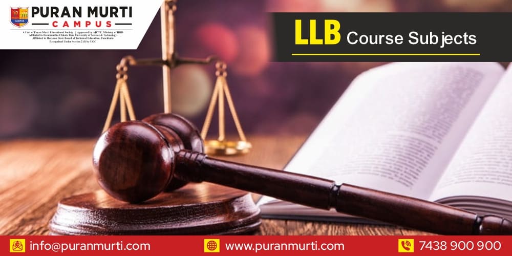 LLB Course Subjects