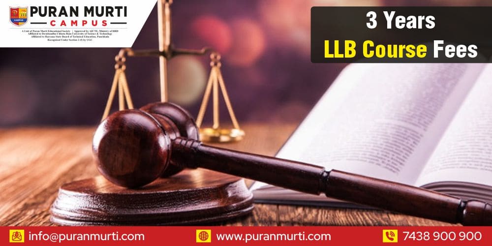 3 years LLB course fees