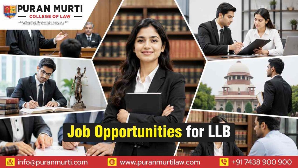 Job Opportunities For LLB