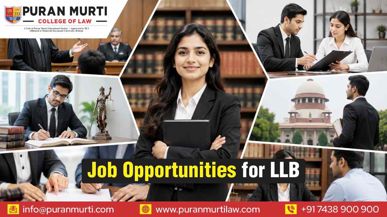 Job Opportunities For LLB