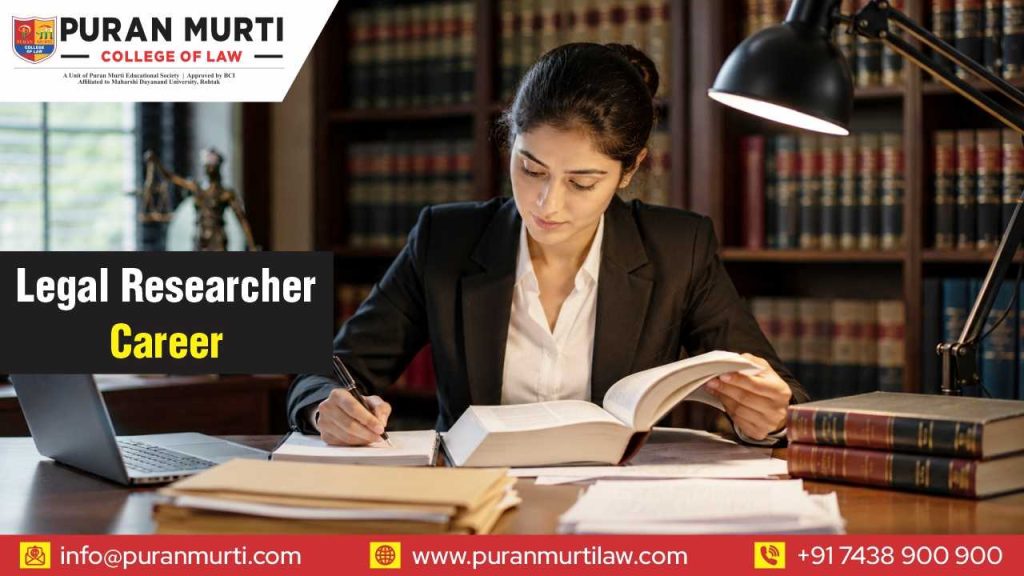 Legal researcher career