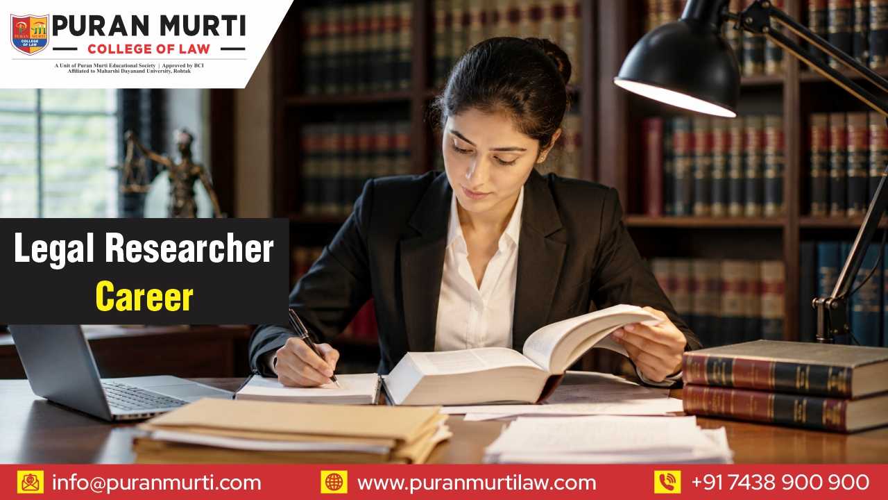 Legal researcher career