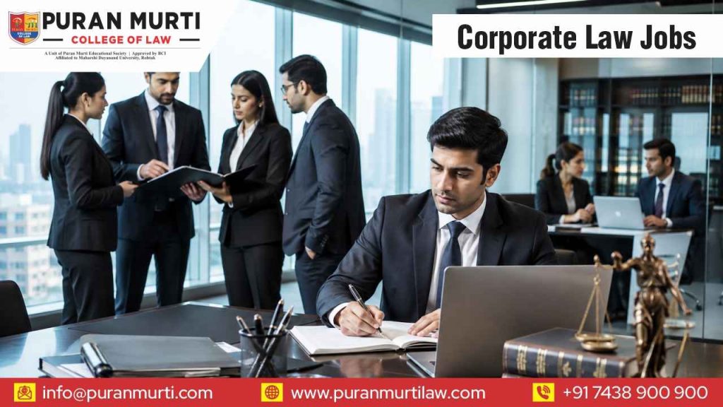 Corporate law jobs