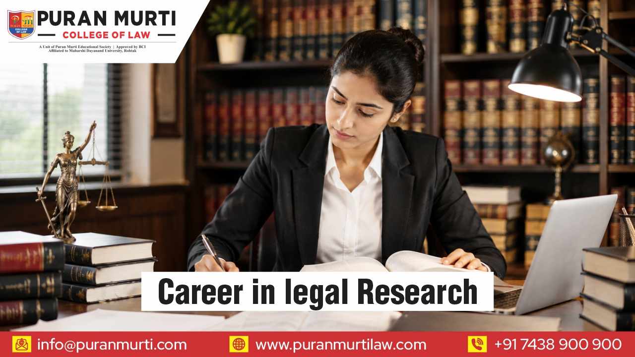 Career in legal research