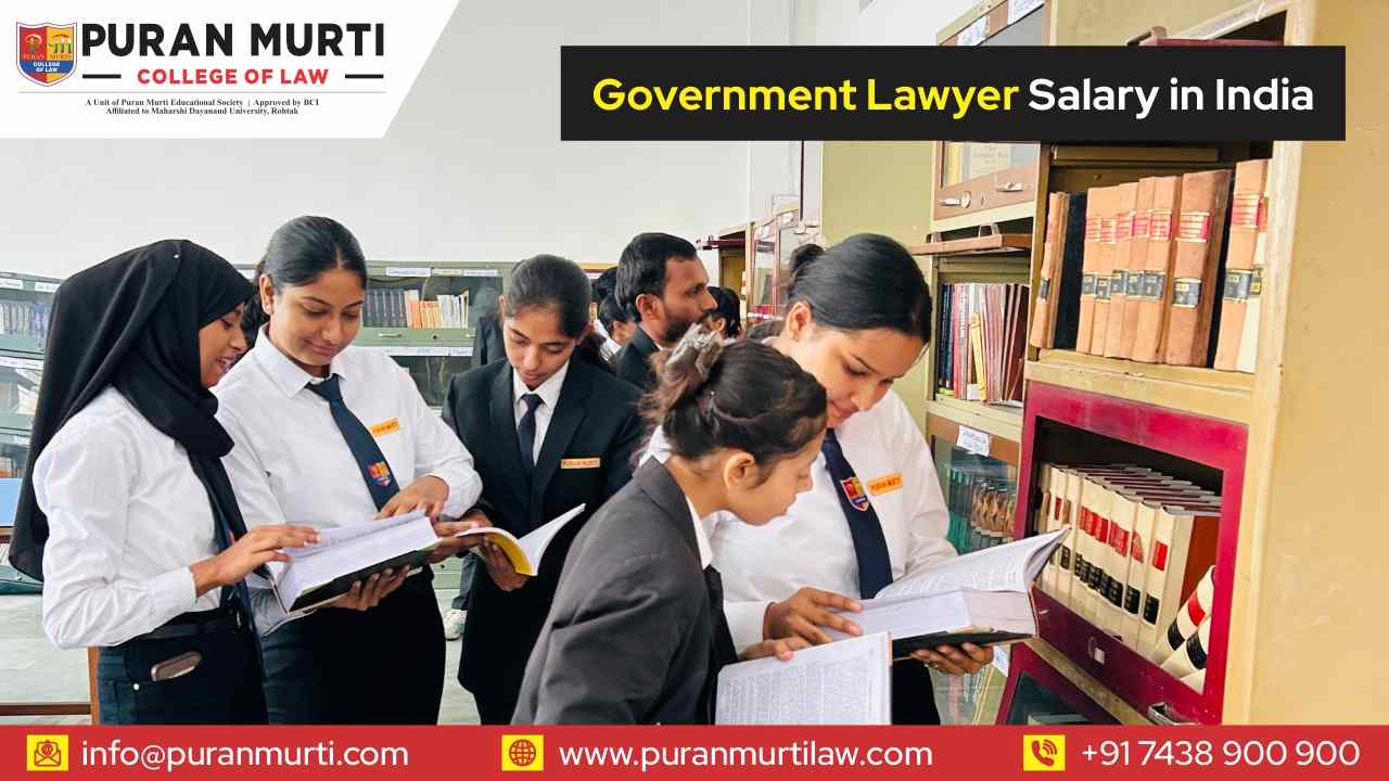 Government Lawyer Salary in India