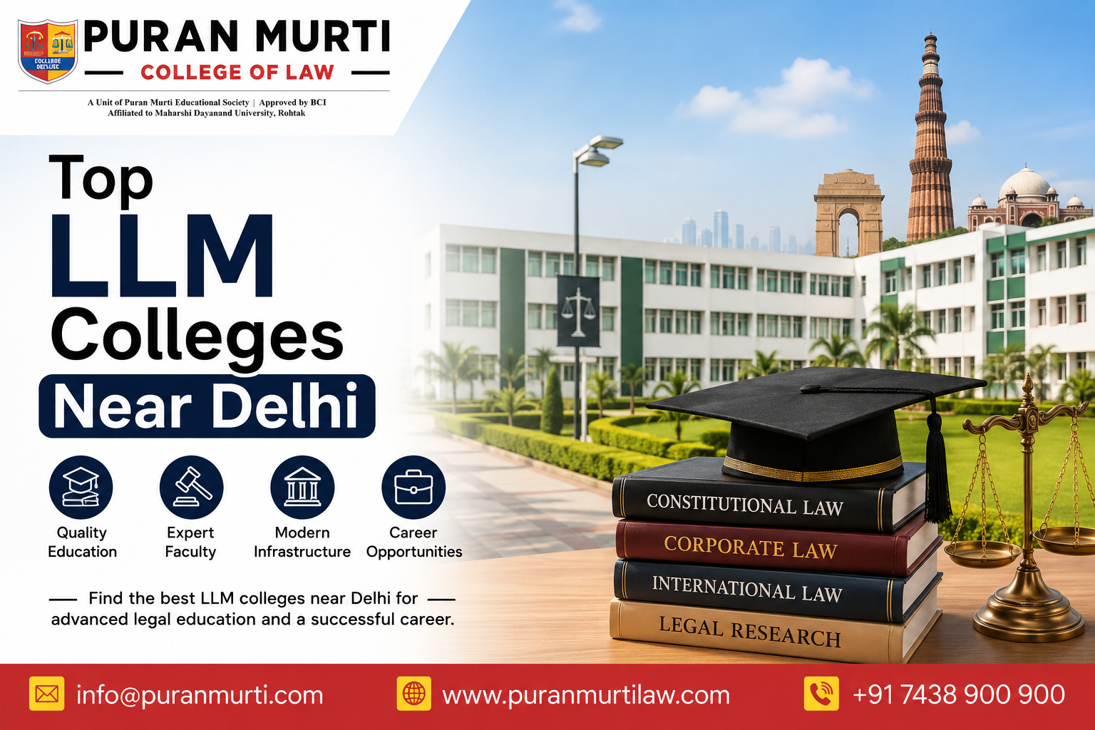 Top LLM Colleges Near Delhi