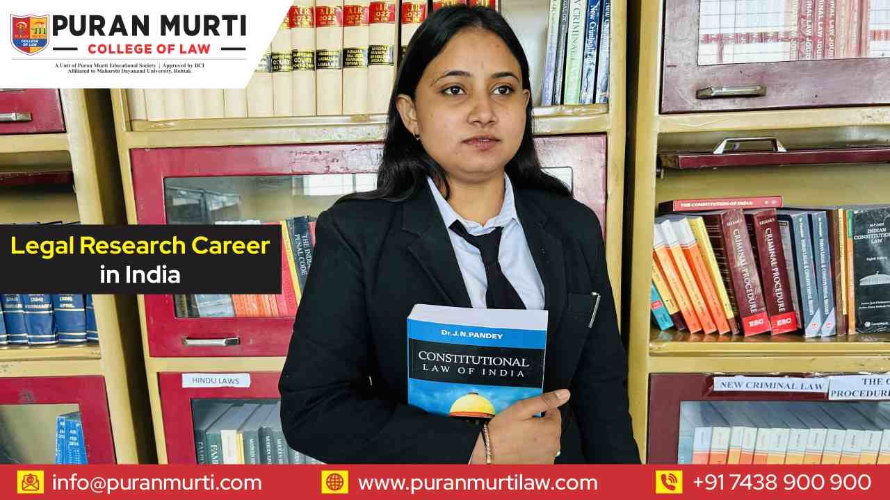 Legal Research Career in India
