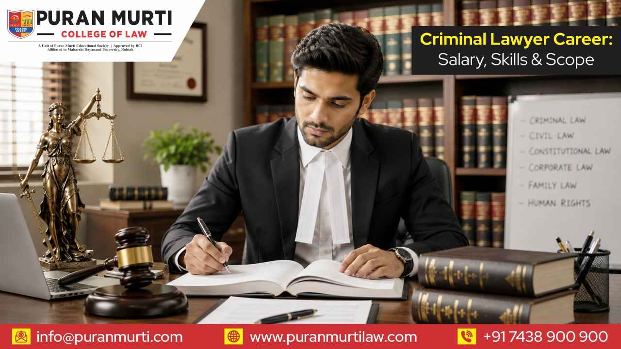 Criminal Lawyer Career: Salary, Skills & Scope