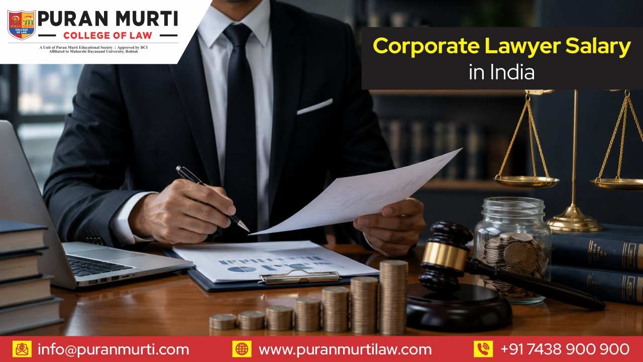 Corporate Lawyer Salary in India
