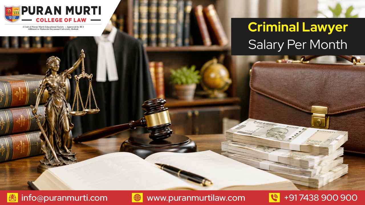 Criminal Lawyer Salary in India