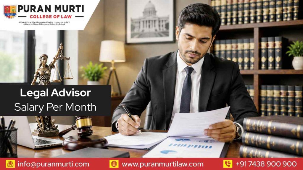 Legal Advisor Salary in India